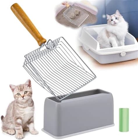 steel poop scooper litter box|Amazon.com: Steel Litter Scoop.